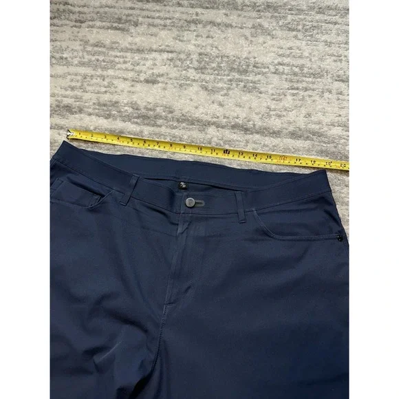 Public Rec Dealmaker Pants Mens 38x30 (38x28) Navy Chino Stretch 5 Pocket - Picture 6 of 8